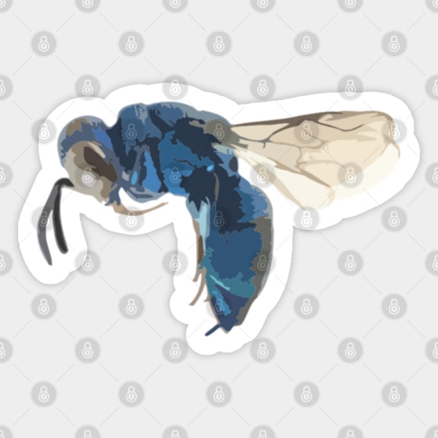 Cuckoo Wasp Digital Painting Sticker by gktb